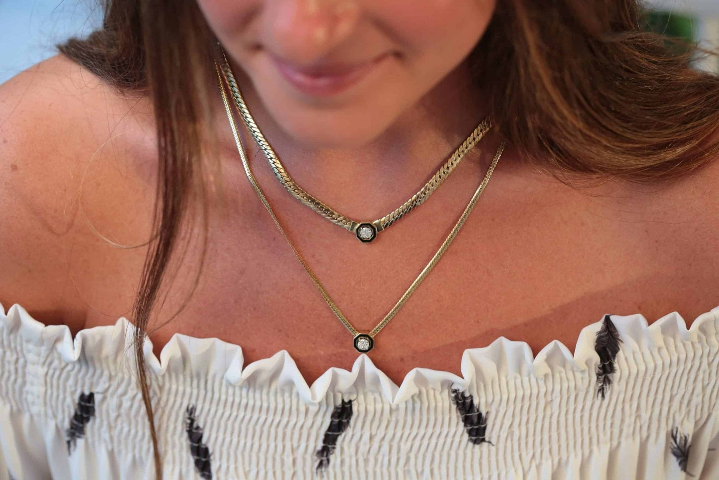 Bella Kolye (İnce Hasır) - Aven & Laurel