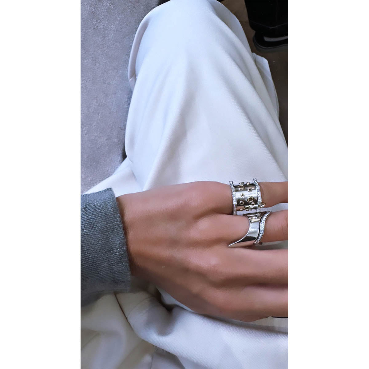 Quantum Loop Yüzük - Aven & Laurel