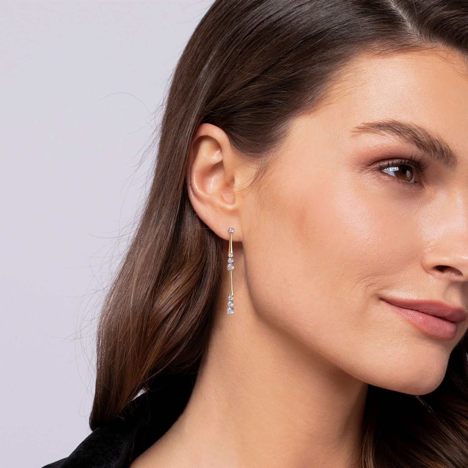 Celeste Taper Küpe - Aven & Laurel