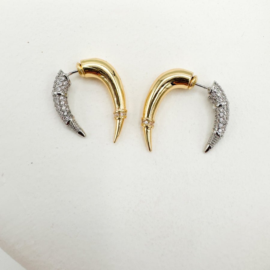 Golden Fang Küpe - Aven & Laurel