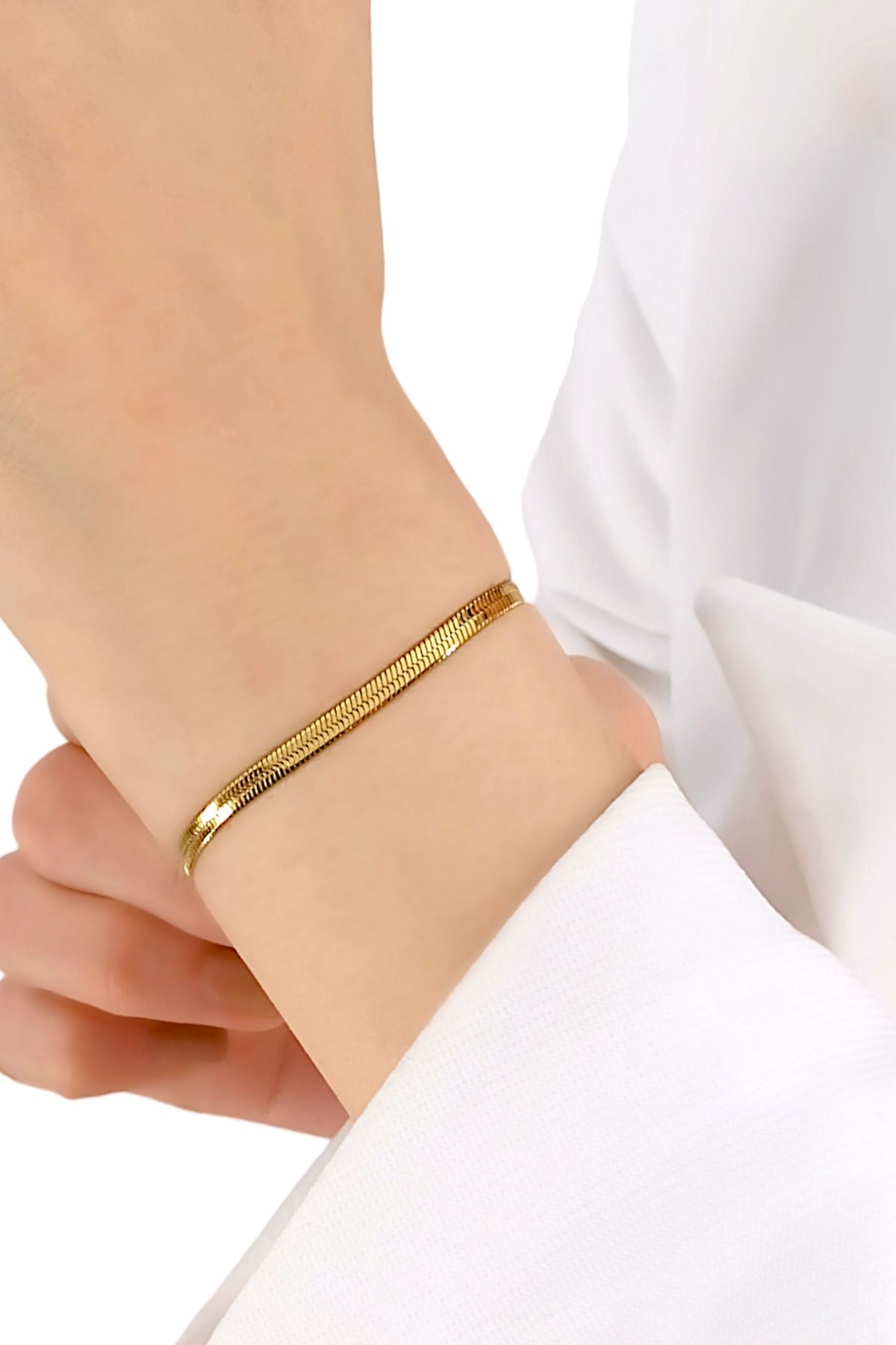 İtalyan Zincir Bileklik - Aven & Laurel