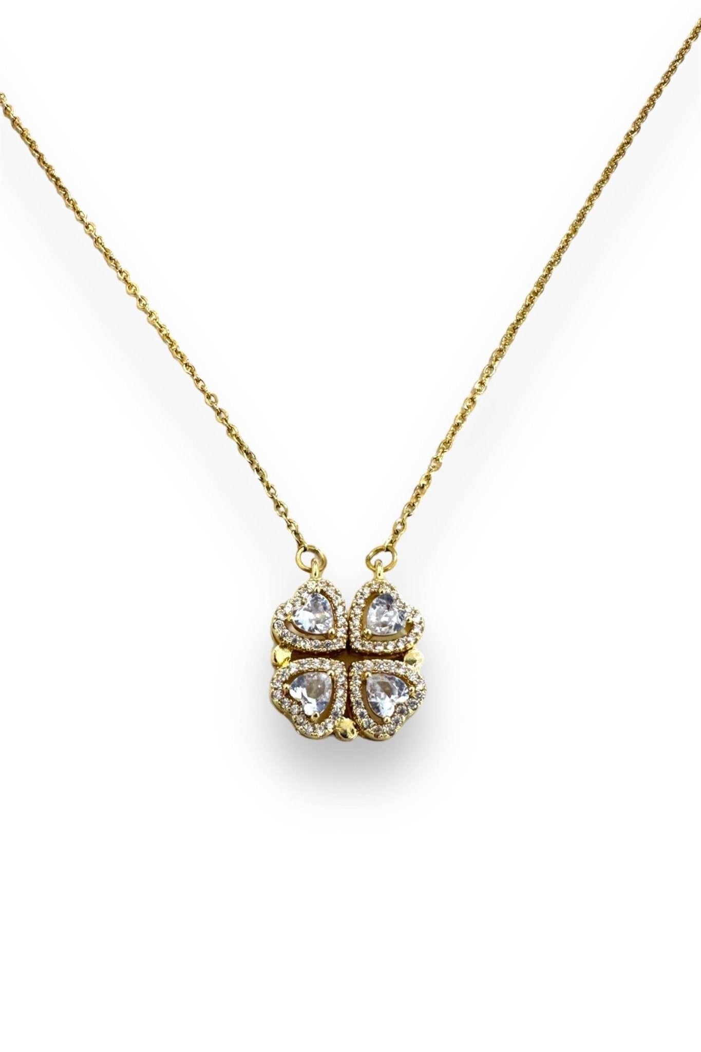 Luck & Love Açılabilir Yonca Kolye - Aven & Laurel