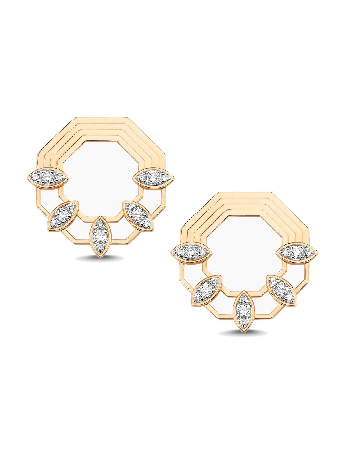 Mirror Diamond Küpe - Aven & Laurel