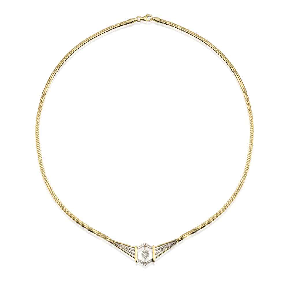 Opulent Interlock Kolye - Aven & Laurel