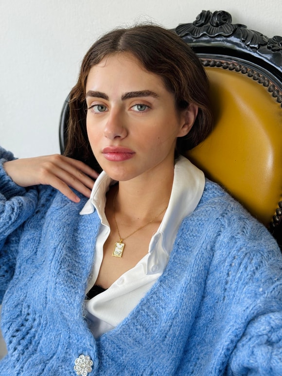 The Moon Kolye - Aven & Laurel