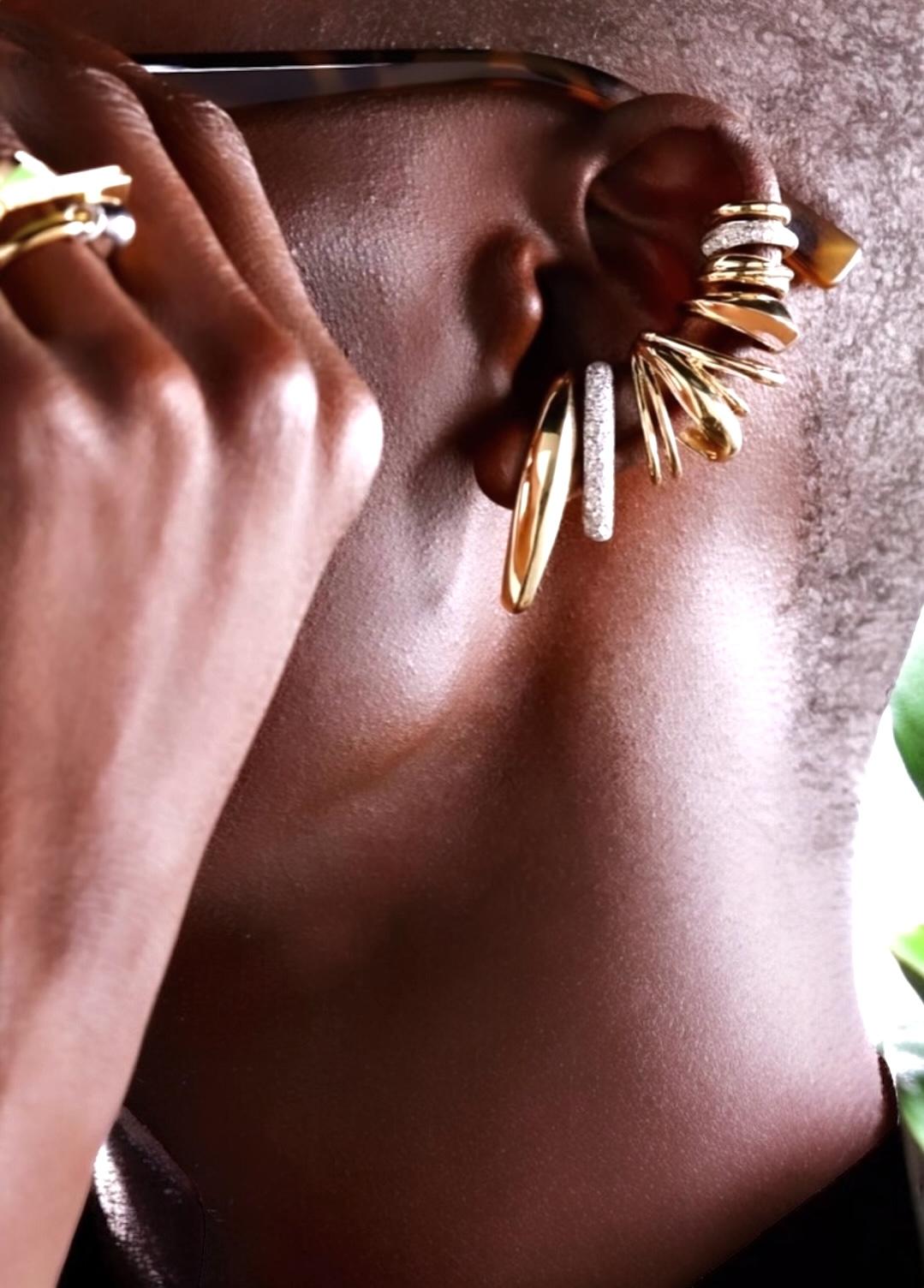 Tam Kulak Sarmalı Ear Cuff - Aven & Laurel