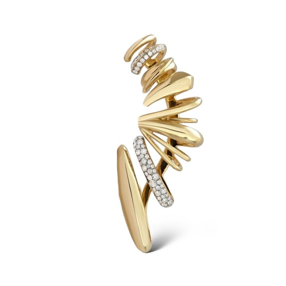 Tam Kulak Sarmalı Ear Cuff - Aven & Laurel