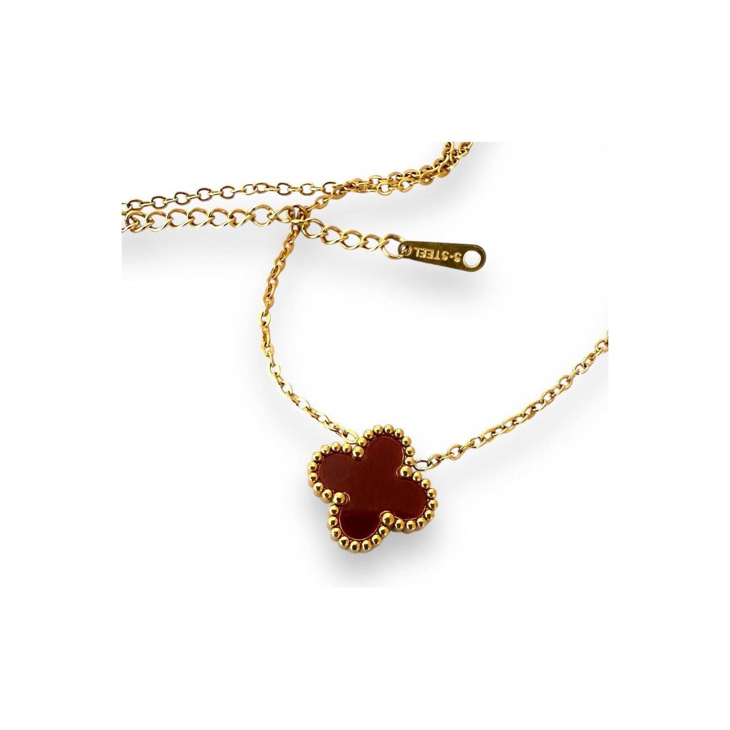 VCA Kolye Bordo - Aven & Laurel