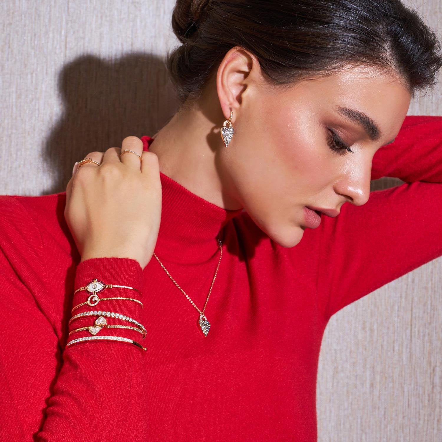 Yakut Taşlı Bileklik - Aven & Laurel