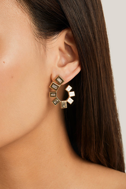 Yellow Mirage Küpe - Aven & Laurel