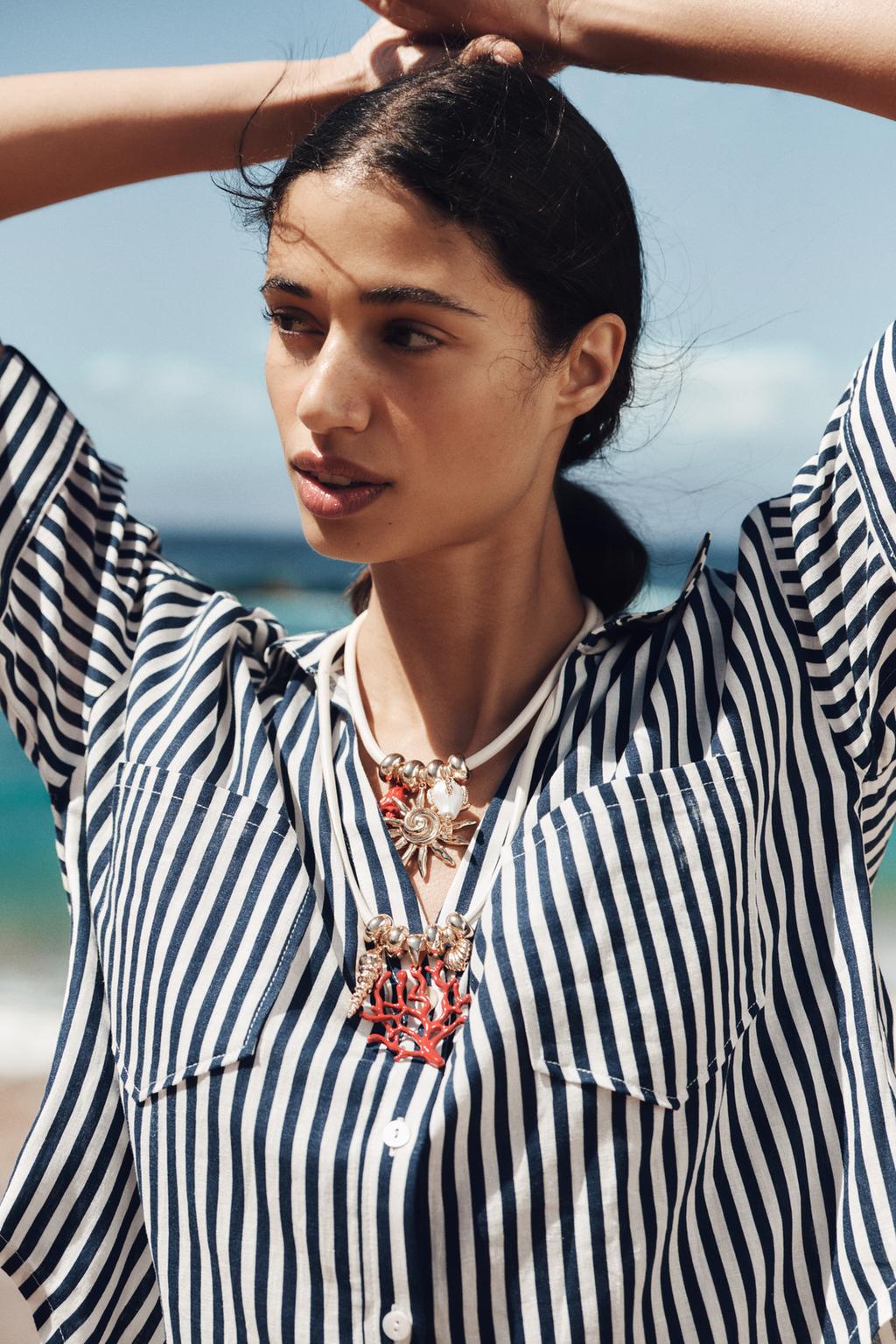 Riviera Shell Kolye - Aven & Laurel