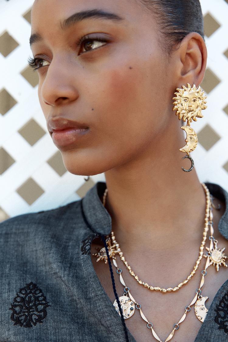 Suncrafted Whispers Küpe - Aven & Laurel