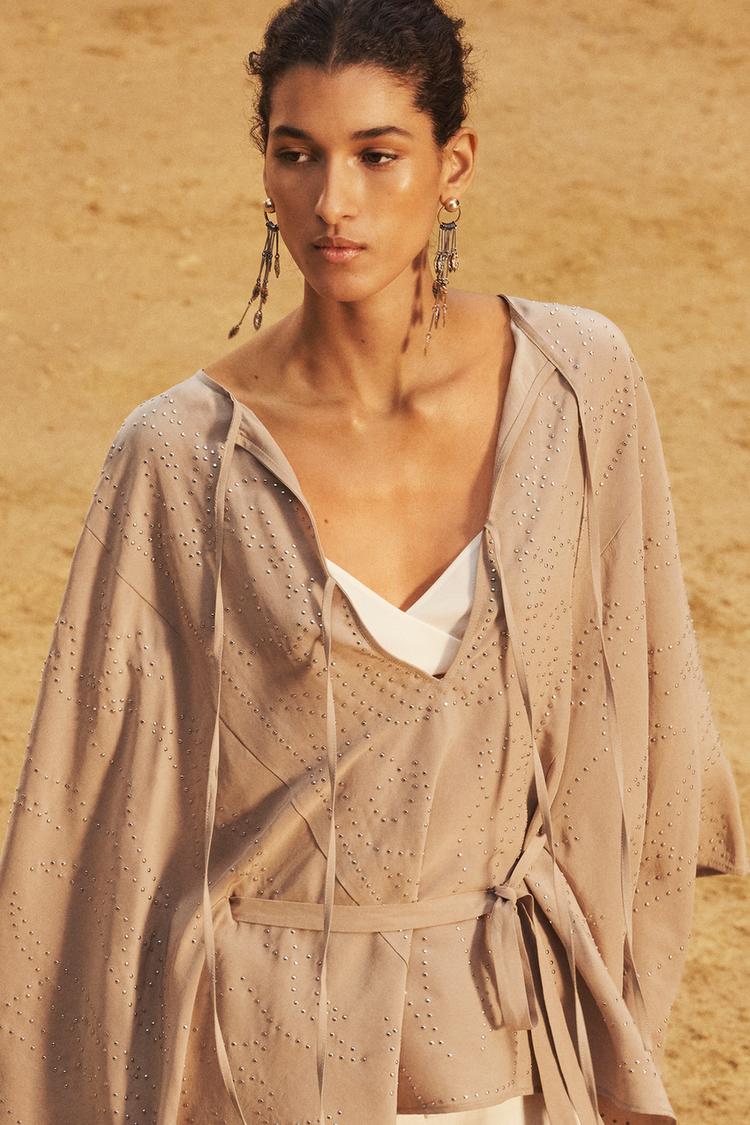 Silver & Gold Rain Küpe