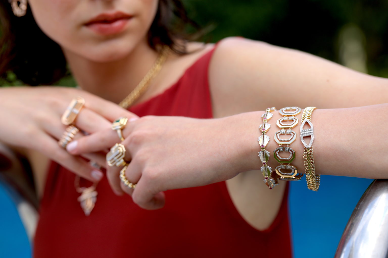 Crab Bileklik - Aven & Laurel