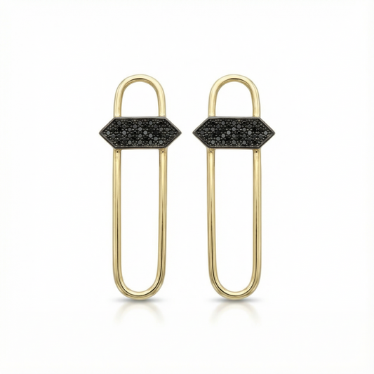 The Metropolitan Hex-Link Earrings
