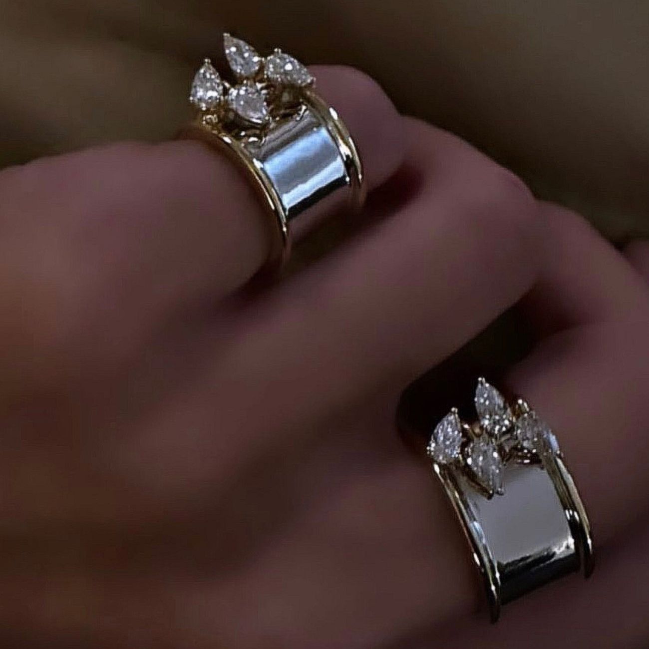 Vow Band Yüzük - Aven & Laurel