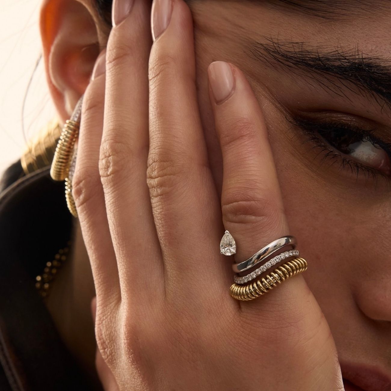 Molten Drop Yüzük - Aven & Laurel