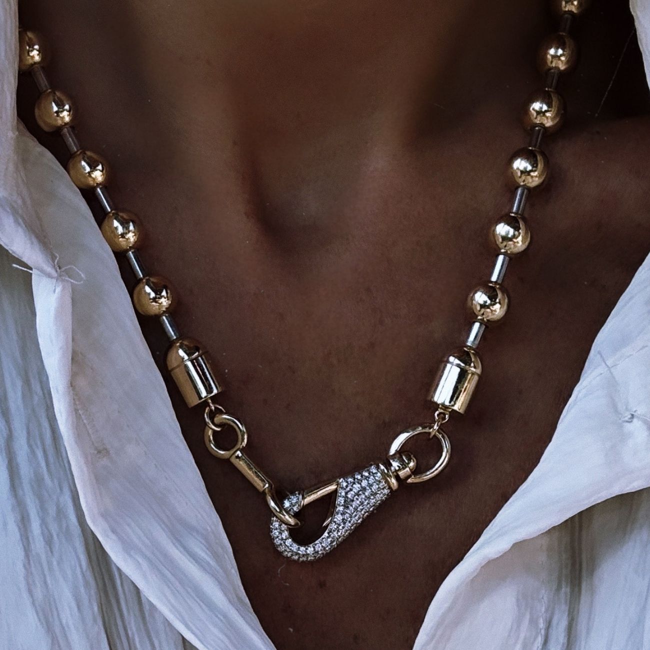 Clé Dorée Kolye - Aven & Laurel