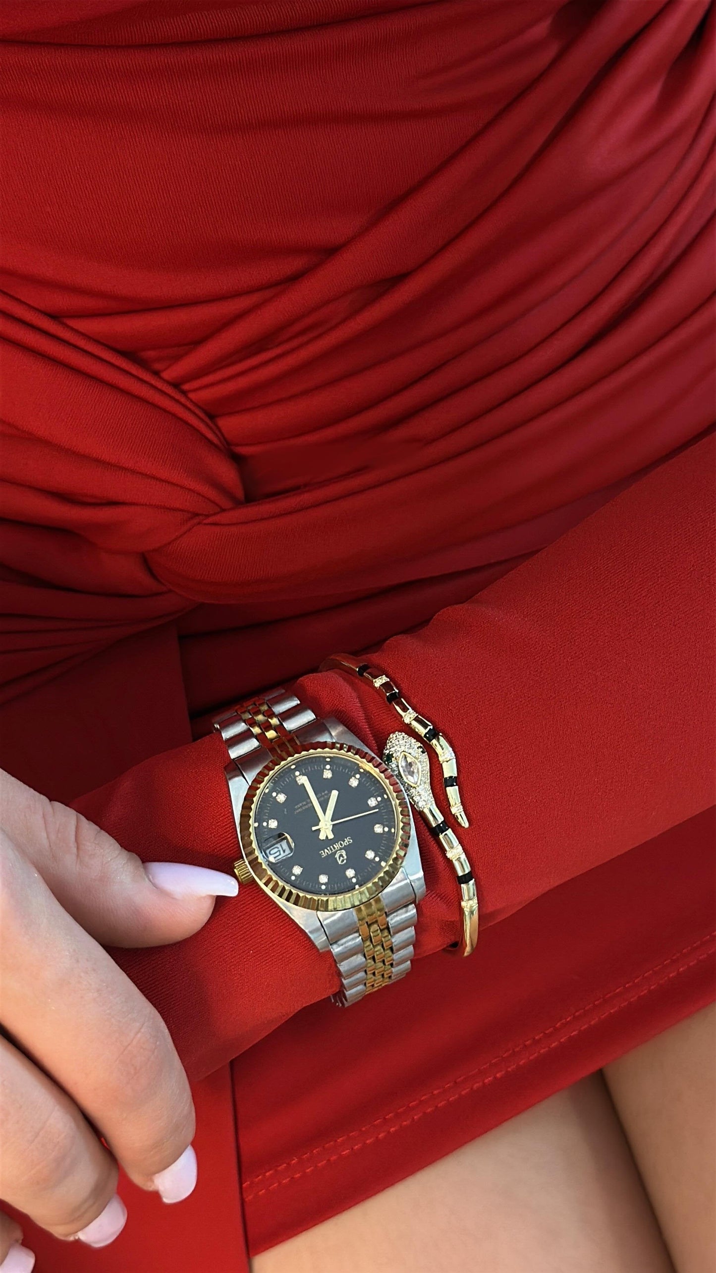 Opulent Aura Kelepçe - Aven & Laurel