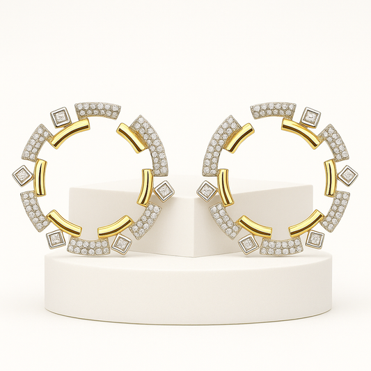 Miravone Line Küpe - Aven & Laurel