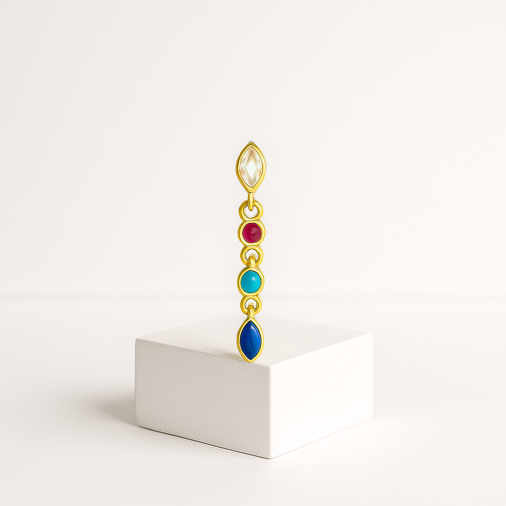 Mirela Leafline Küpe - Aven & Laurel