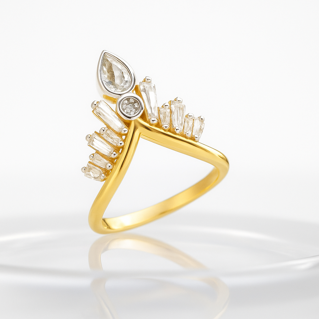 Valoura Spike Yüzük - Aven & Laurel