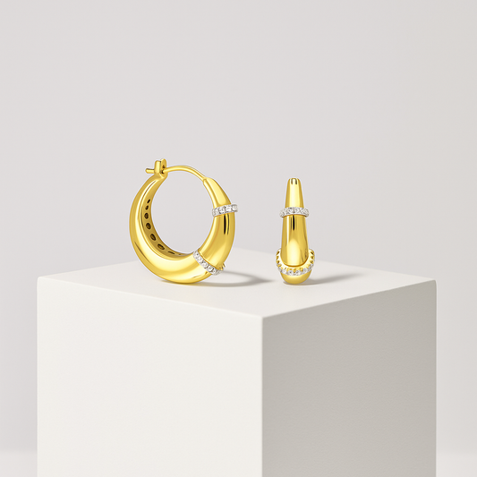 The Aurline Küpe - Aven & Laurel