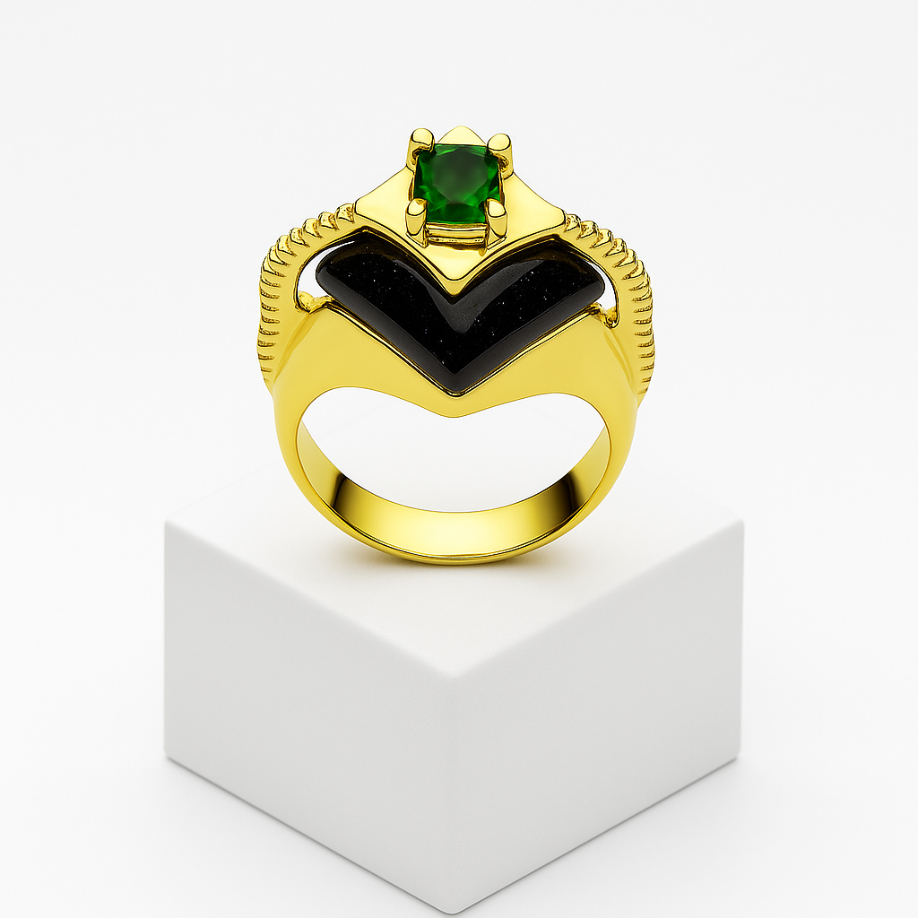 Emerarch Yüzük - Aven & Laurel