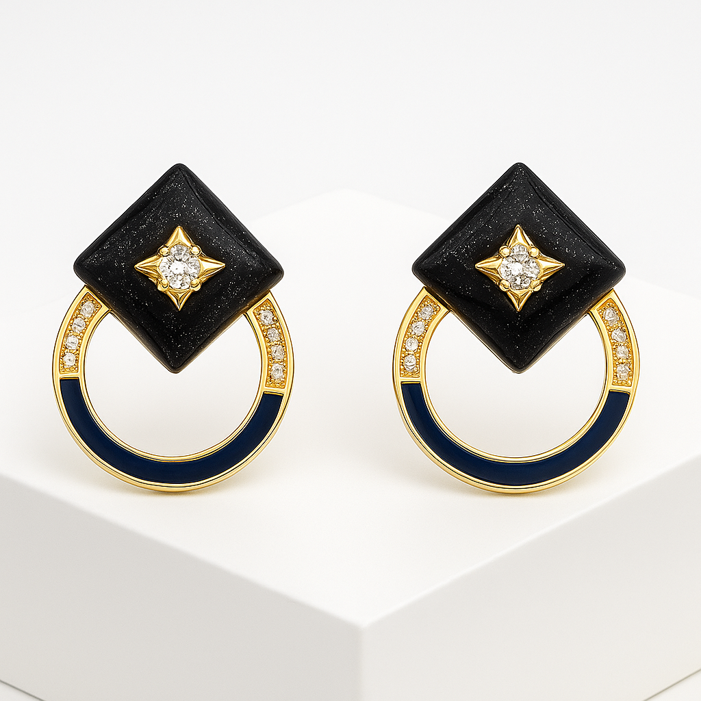 Eclipsette Küpe - Aven & Laurel