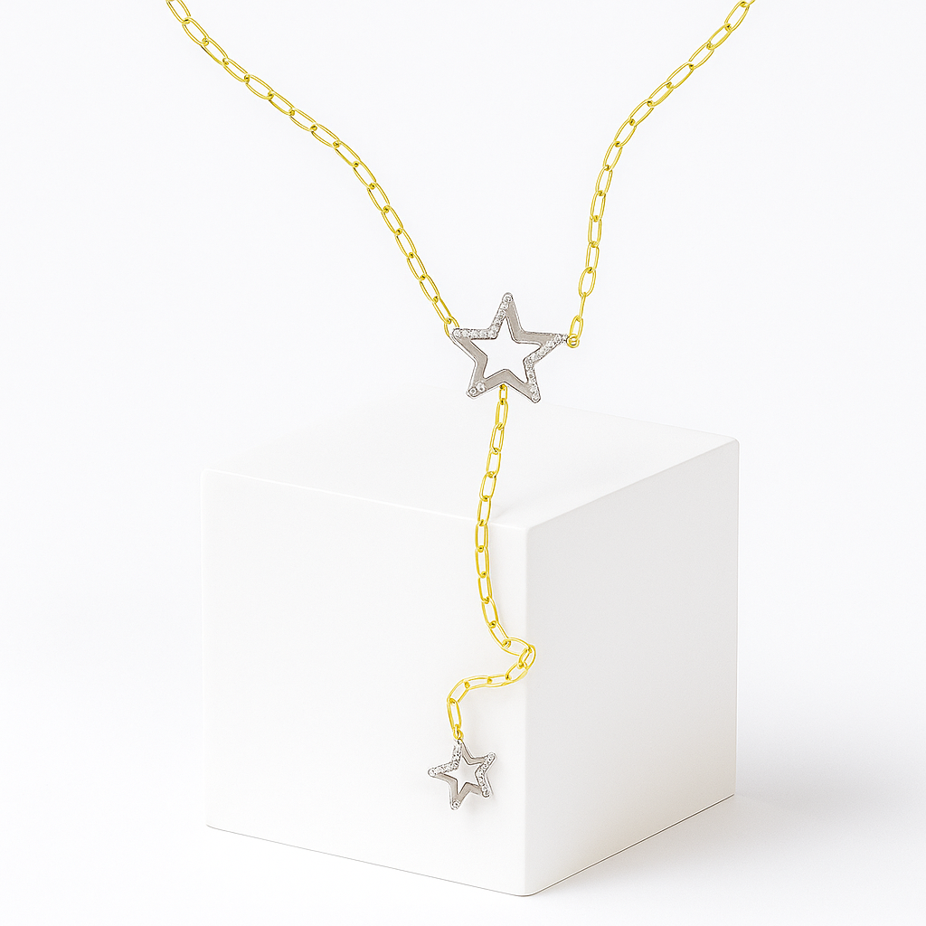 Startrail Lattice Kolye - Aven & Laurel