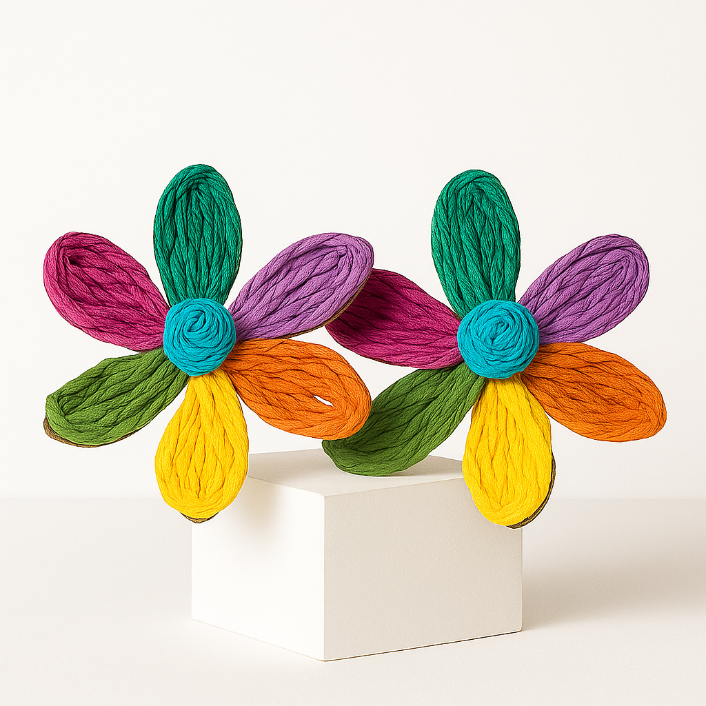 KaleidoFlora Küpe - Aven & Laurel