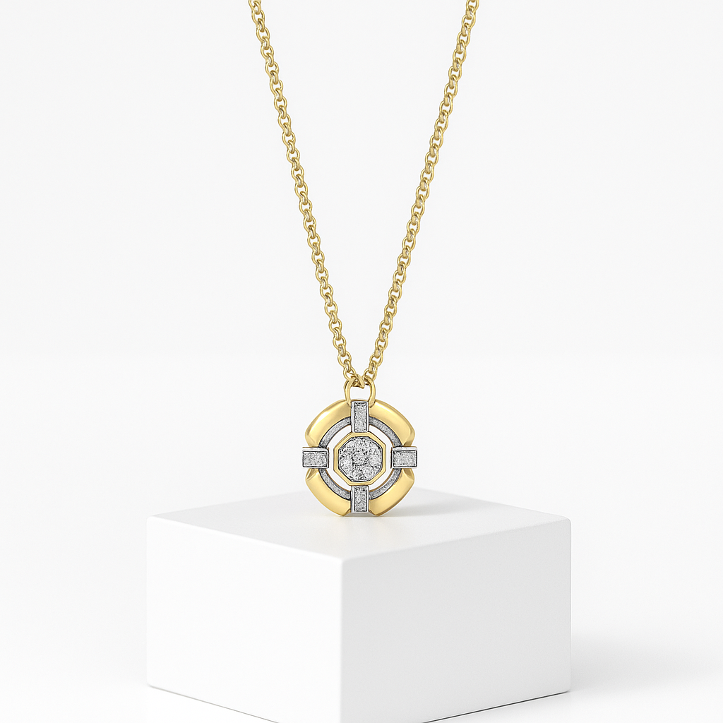 Rose de Vérité Kolye - Aven & Laurel