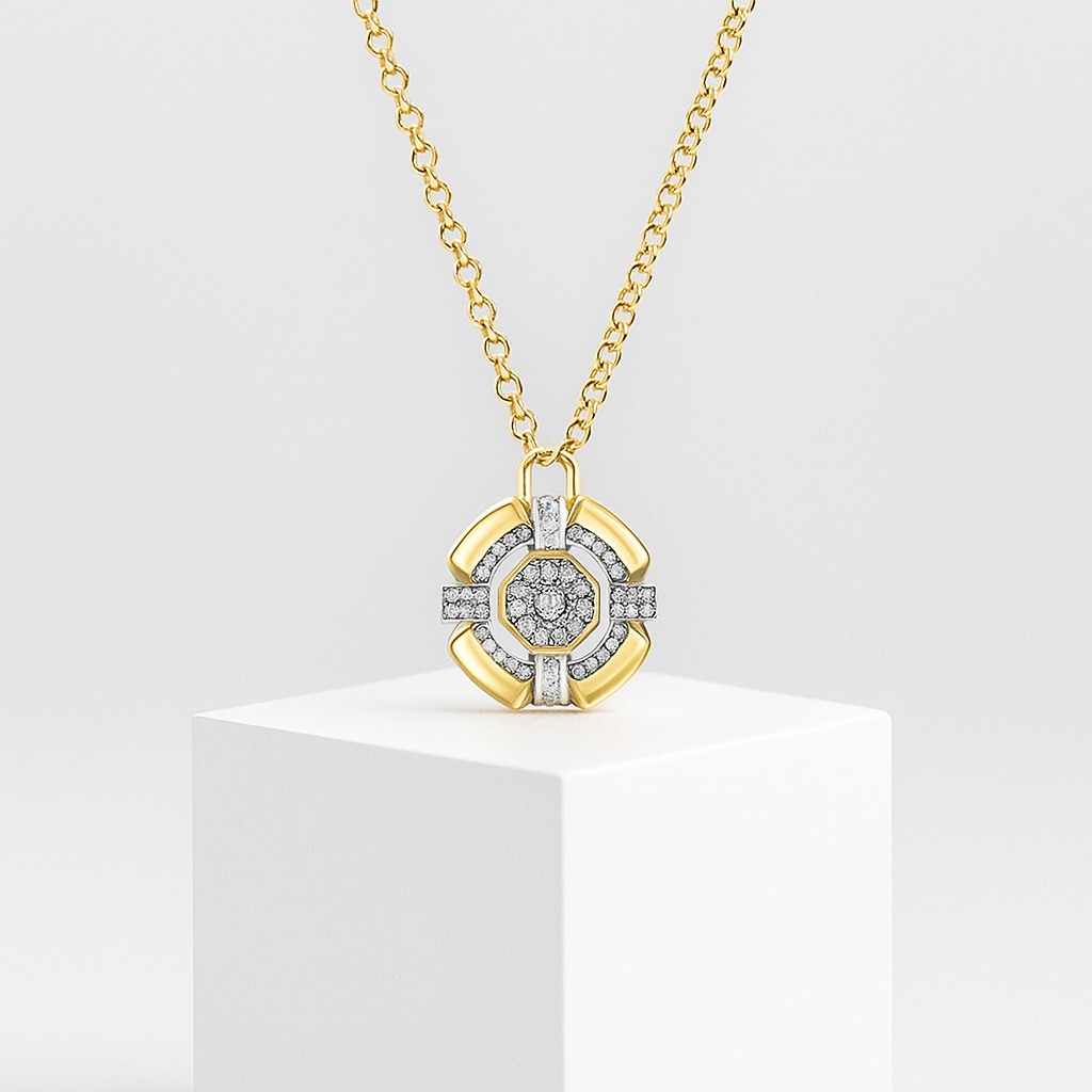 Rose de Vérité Kolye - Aven & Laurel