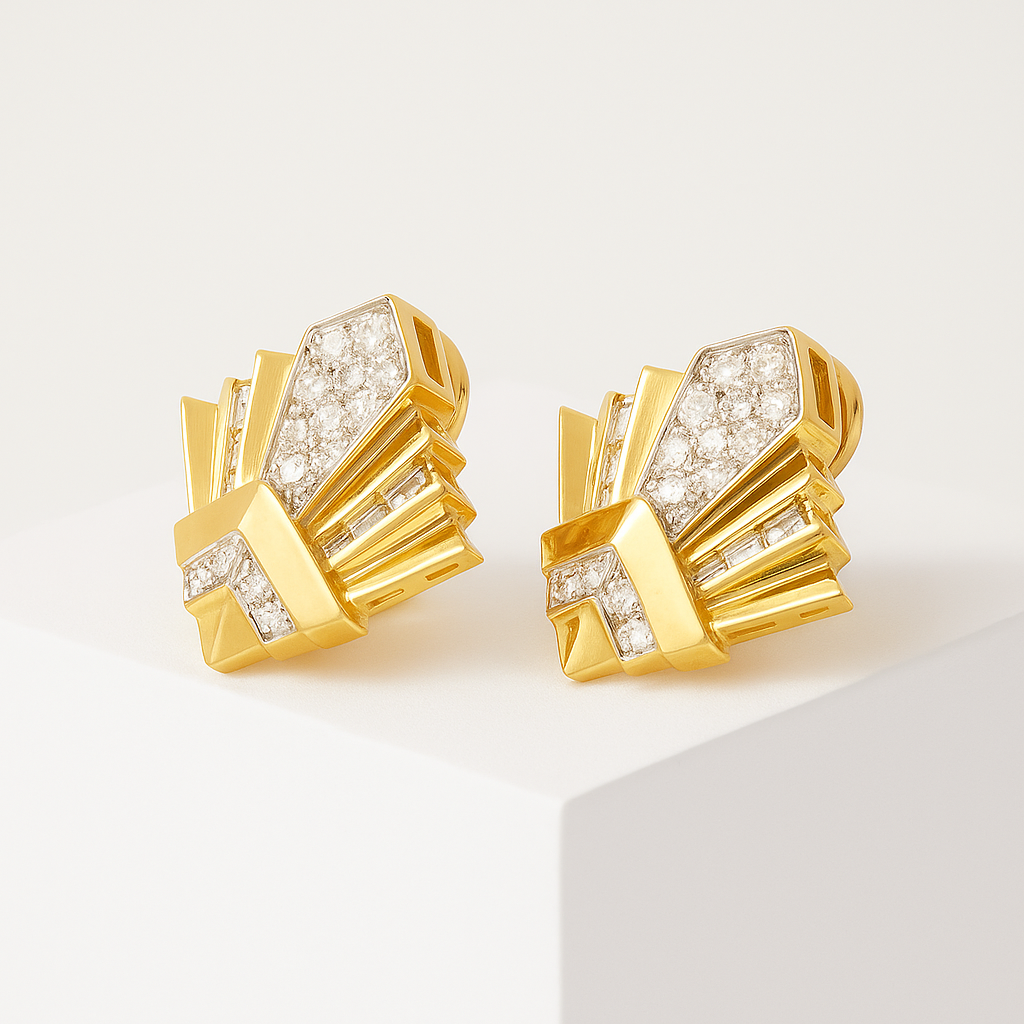 Orion Cut Küpe - Aven & Laurel