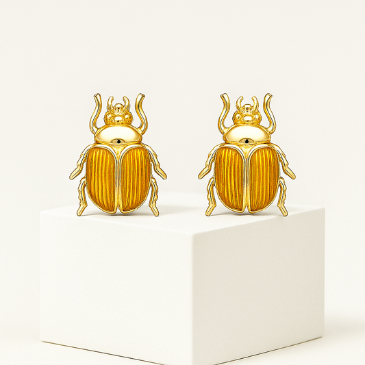 Aurelion Beetle Küpe - Aven & Laurel