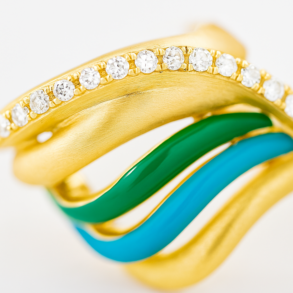 Aquareign Earcuff - Aven & Laurel