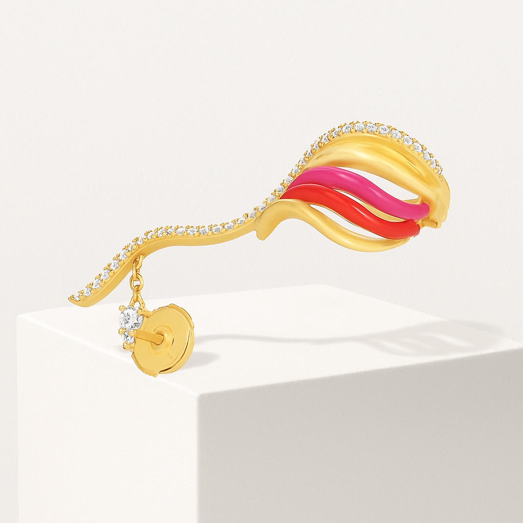 Flairwave Earcuff - Aven & Laurel