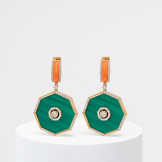 Aether Pulse Küpe - Aven & Laurel