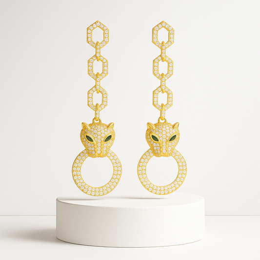 Virexa Panther Küpe - Aven & Laurel