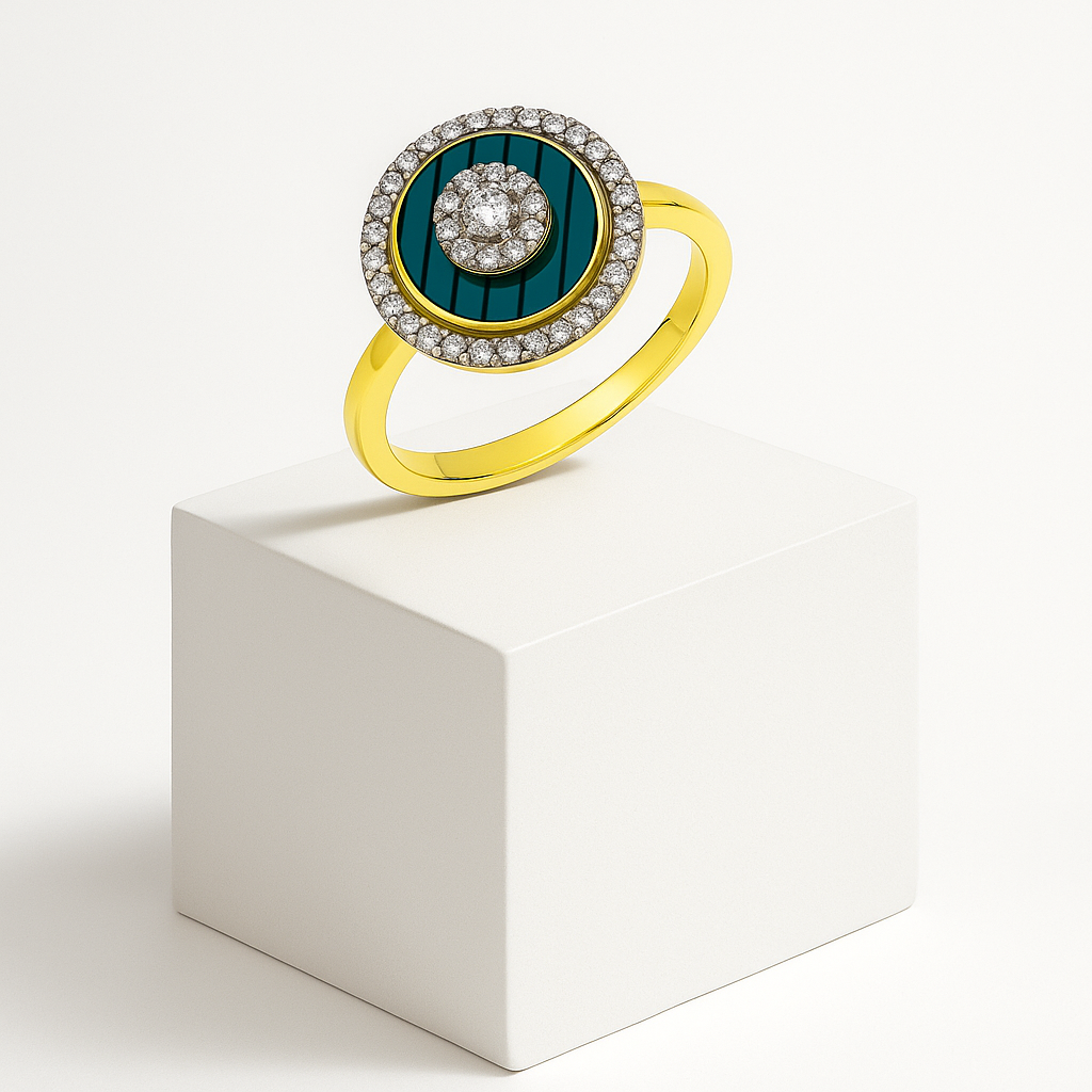 Vert Mystique Yüzük - Aven & Laurel