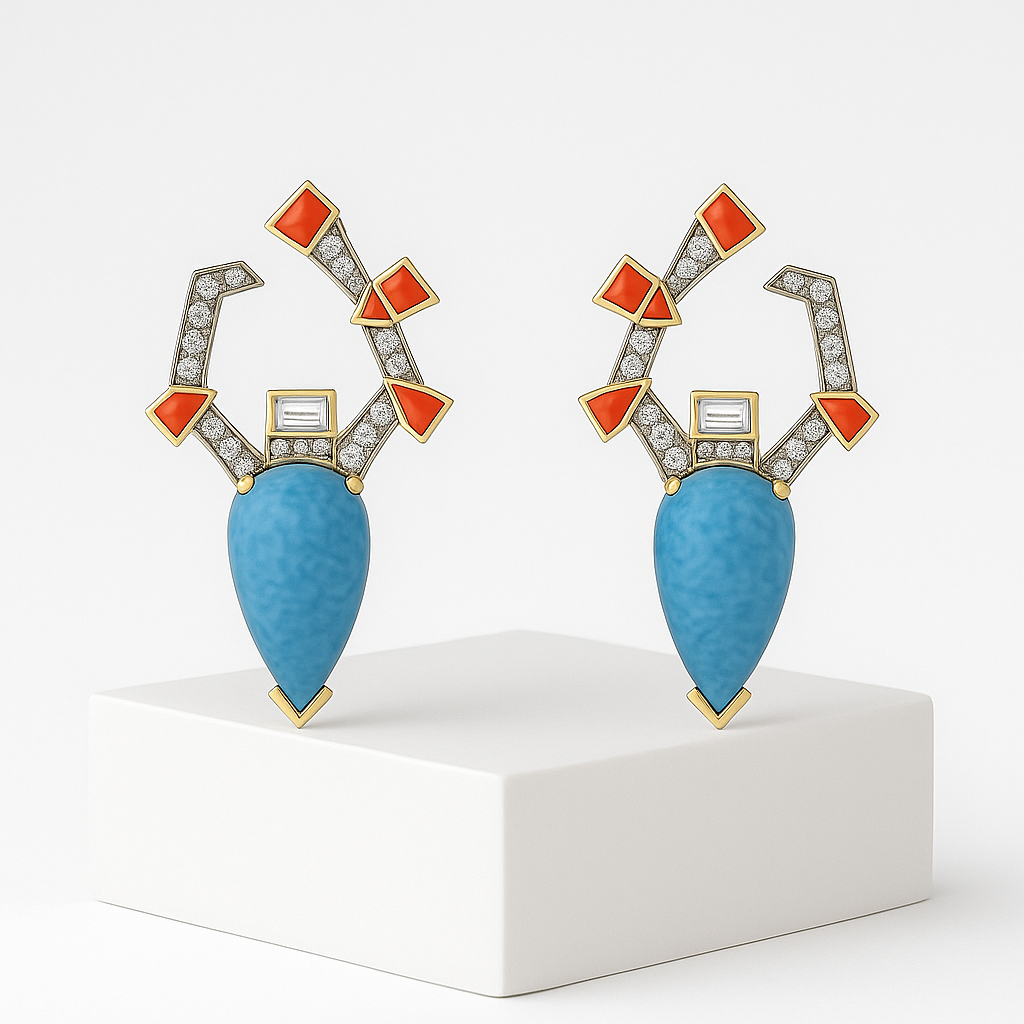 Cosmic Primitives Küpe - Aven & Laurel