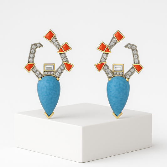 Cosmic Primitives Küpe - Aven & Laurel