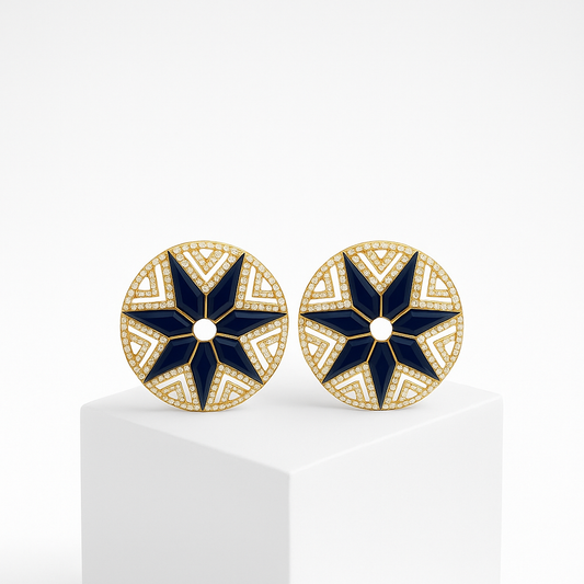 Equinox Star Küpe - Aven & Laurel