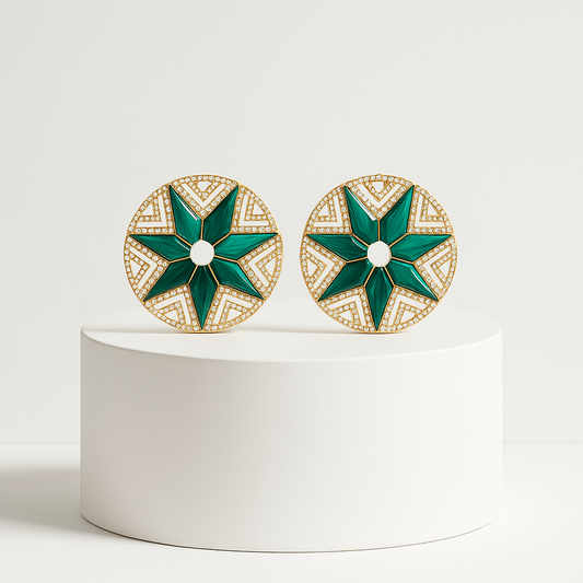 Gaia Seal Küpe - Aven & Laurel