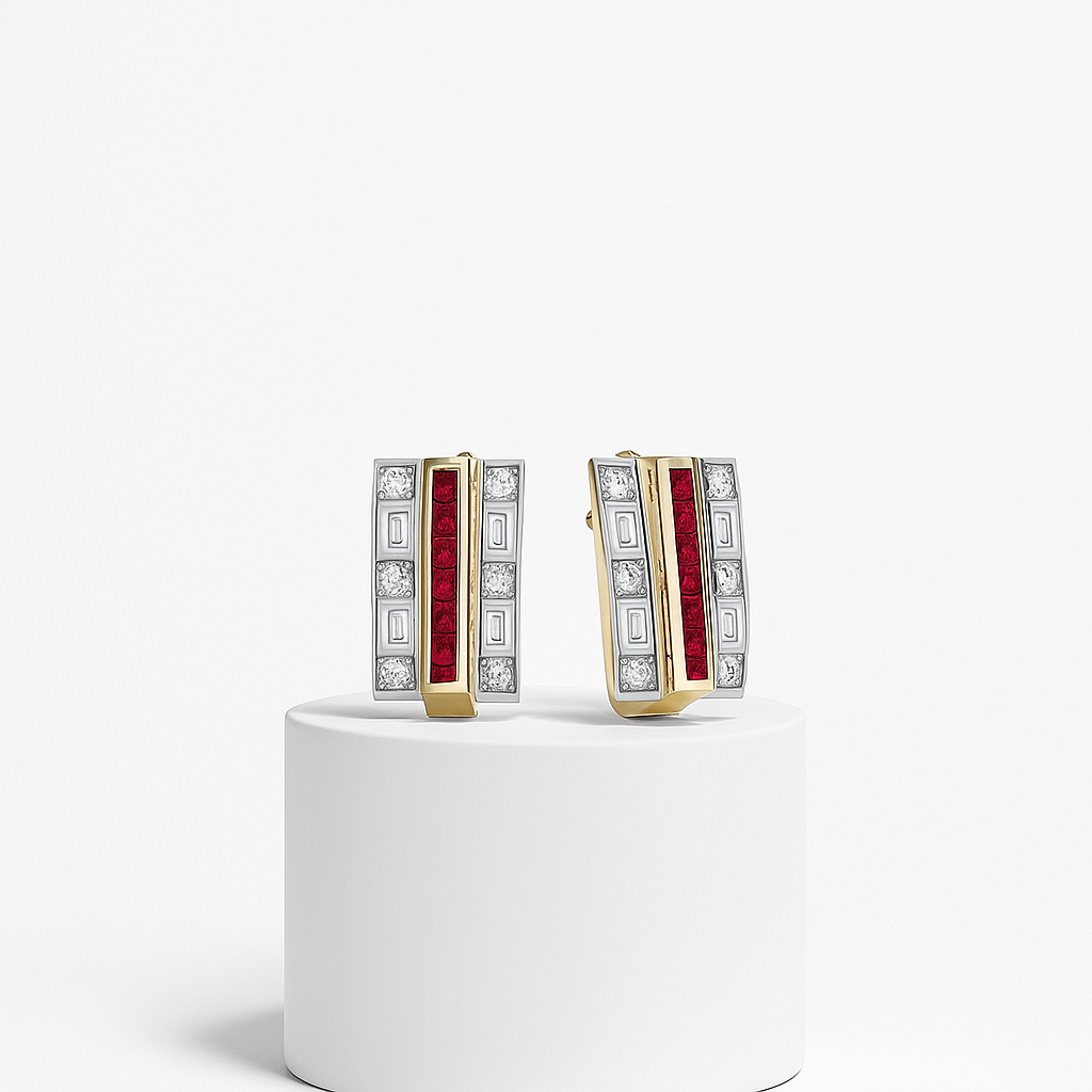 Scarlet Order Küpe - Aven & Laurel