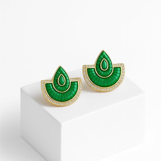 Green Arc Enchant Küpe