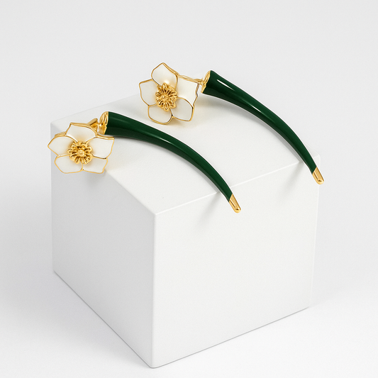 Camélia Courbé Küpe