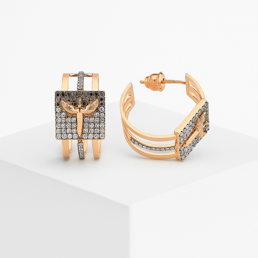 Seraphic Square Küpe