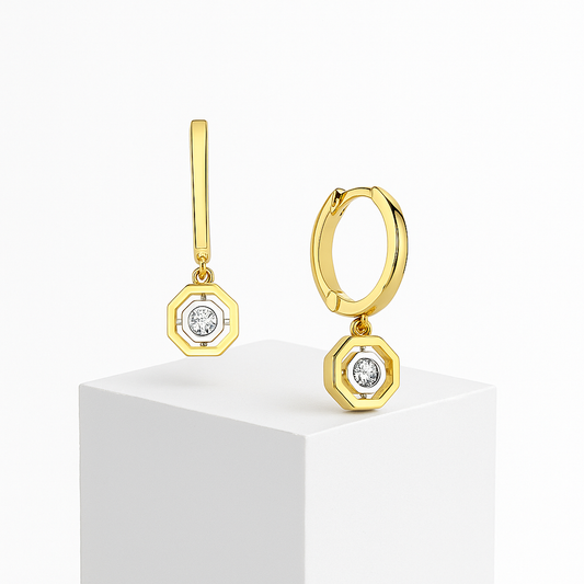 Pırlanta Zarafeti Küpe