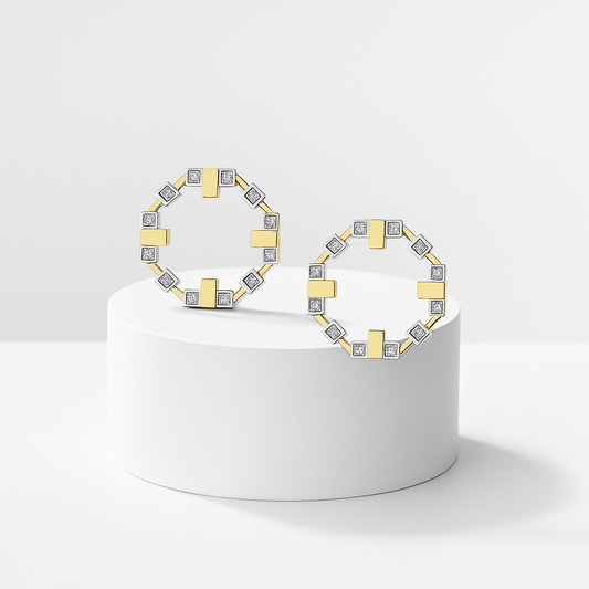 Elementlerin Işıltısı Küpe